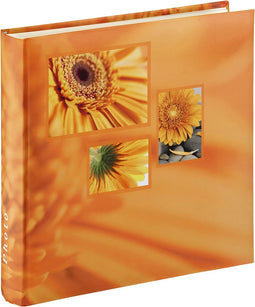Hama Album XL "Singo", 30x30 cm, 100 witte pagina's, oranje