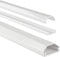 Hama Alu-kabelkanaal, hoekig, 110/3,3/1,7 cm, wit