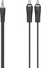Hama Audiokabel, 3,5-mm-jack-stekker - 2 cinch-stekker, stereo, 1,5 m