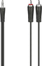 Hama Audiokabel, 3,5-mm-jack-stekker - 2 cinch-stekker, stereo, 1,5 m