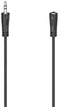 Hama Audioverlengkabel 3,5-mm-jack - koppeling, stereo, 3,0 m