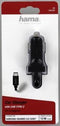 Hama Auto-oplader, USB Type-C, 2,4 A, zwart