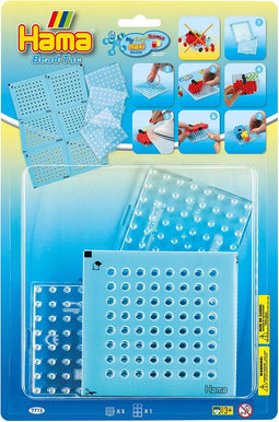 Hama Bead-Tac Strijkkralenbordjes Maxi, 3st.