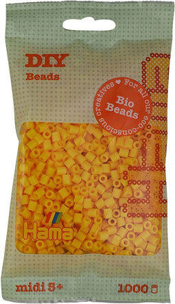 Hama Bio Strijkkralen Geel (003), 1000st.