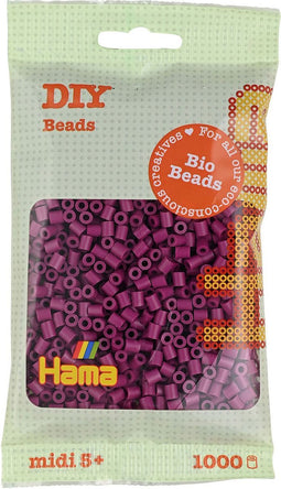Hama Bio Strijkkralen Pruim (082), 1000st.