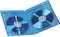 Hama Blu-ray dubbel jewel case 3-pack blauw