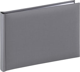 Hama Boekalbum "Fine Art", 24x17 cm, 36 witte pagina's, grijs