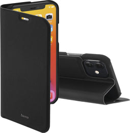 Hama Booklet "Slim Pro" voor Apple iPhone 12/12 Pro, zwart