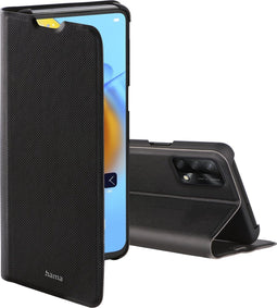 Hama Booklet "Slim Pro" voor Oppo A74 4G, zwart