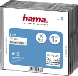 Hama Cd Doosjes Slimline Per 10