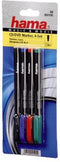 Hama Cd-/dvd-/Blu-ray-marker, 4 stuks