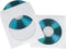 Hama Cd/dvd protection sleeves papier wit 100 stuks