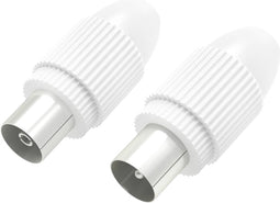 Hama Coax-set, connector/koppeling, klembaar