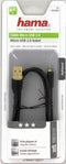 Hama Connection Cable Usb A-Micro B/0.75M