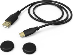 Hama Controller-oplaadkabel "Super Soft" voor PlayStation 4, zwart