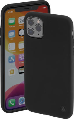 Hama Cover "Finest Feel" voor Apple iPhone 12/12 Pro, zwart