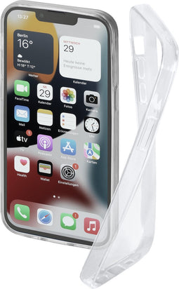 Hama Crystal Clear Cover Hoesje geschikt voor Apple iPhone 14 Plus - Flexibel telefoonhoesje - Krasbestendig - Transparant
