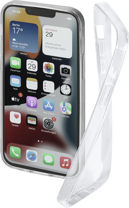 Hama Crystal Clear Cover Hoesje geschikt voor Apple iPhone 14 Pro Max - Flexibel telefoonhoesje - Krasbestendig - Transparant