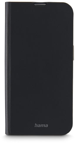 Hama Eco Premium Booklet Hoesje geschikt voor iPhone 15 - Zwart - Kras- en stootbestendig - Zwart