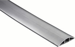 Hama Flexibele kabelgoot, zelfklevend, halfrond, 180 x 6 x 1 cm, PVC, grijs