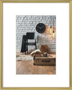 Hama Fotolijst kunststof Sevilla mat goud 10x15cm