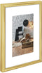 Hama Fotolijst kunststof Sevilla mat goud 10x15cm
