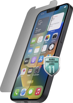 Hama Glazen displaybescherming "Privacy" voor Apple iPhone 13/13 Pro/14