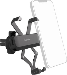 Hama GSM-houder voor de auto "Gravity Pro" voor vent., aanpasbaar, universeel