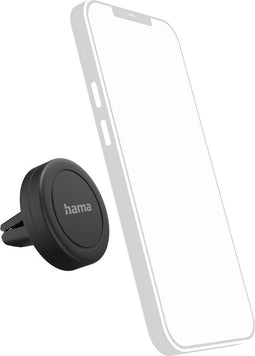 Hama GSM-houder voor de auto "Magnet" voor vent., 360 graden draaib., uni.