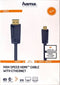 Hama High-speed HDMI™-Kabel, con. Type A - con. Type D (Micro), ethernet, 1,5 m
