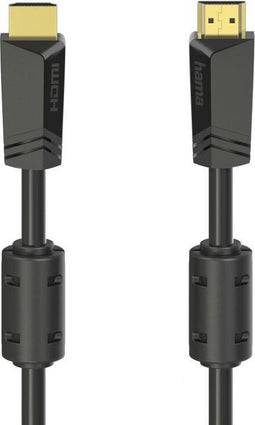 Hama High speed HDMI™-kabel, connector - connector, 4K, ethernet, verguld 10,0 m