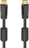Hama High speed HDMI™-kabel, connector - connector, 4K, ethernet, verguld 10,0 m