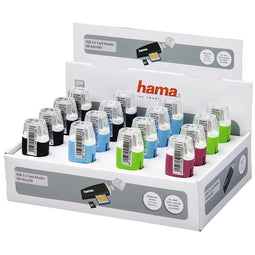 Hama - Kaartlezer hama usb sd en micro sd assorti | 16 stuks
