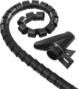 Hama Kabelbundel-slang, 1,5 m, 30 mm, zwart