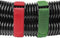Hama Klittenband-kabelbinder met sluiting, 250 mm, gekleurd