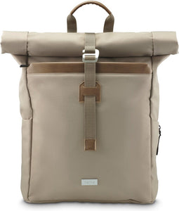 Hama Laptop-rugzak "Silvan", rolltop, duurzaam, tot 41 cm (16,2"), beige