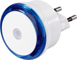 Hama LED nachtlamp Basic rond blauw
