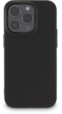 Hama MagCase Finest Feel Cover Hoesje geschikt voor Apple iPhone 15 Pro - Zijdezachte Afwerking - Zwart