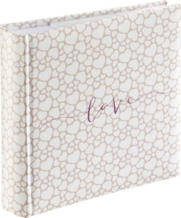 Hama Memo-album "Romance" voor 200 foto's van 10x15 cm, witte pagina's