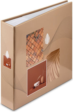 Hama Memo-album "Singo II", voor 200 foto's van 10x15 cm, terracotta