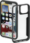 Hama Metallic Frame Cover Hoesje geschikt voor iPhone 14 - Hard Cover - Schokabsorberend - Zwart