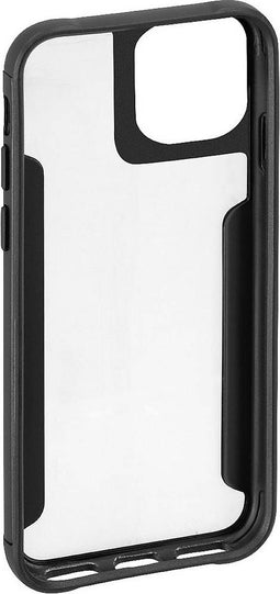 Hama Metallic Frame Cover Hoesje geschikt voor iPhone 14 - Hard Cover - Schokabsorberend - Zwart