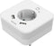 Hama Nachtverlichting + stopcontact en USB, 2,4A, 2 uitgangen, helderheidssensor