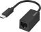 Hama Netwerk-adapter, USB-C-stekker - LAN/Ethernet-aansluiting, Gigabit-ethernet