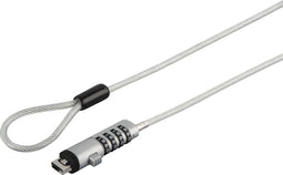 Hama Notebookslot "USB", met cijfercombinatie