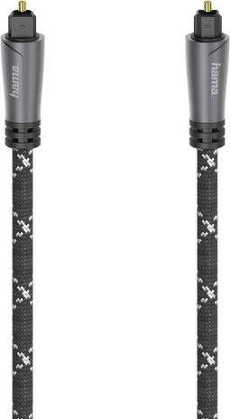 Hama Optische Audiokabel ODT-stekker (Toslink) Metaal 3,0 M