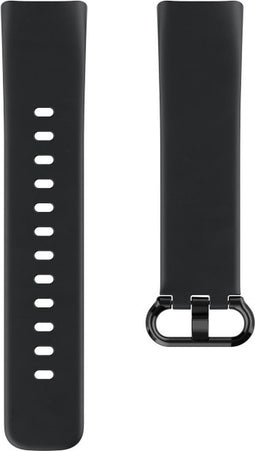 Hama Polsband voor Fitbit Charge 5, vervangend horlogebandje, universeel, zw.