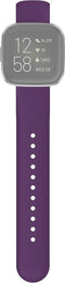 Hama Polsband voor Fitbit Versa 2/Versa (Lite), vervangende sil. polsband, paars