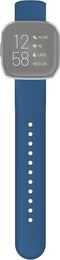 Hama Polsband voor Fitbit Versa 2/Versa (Lite), vervangende sil. polsband, blauw