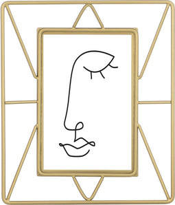 Hama Portretlijst "Flint", goud, 10 x 15 cm